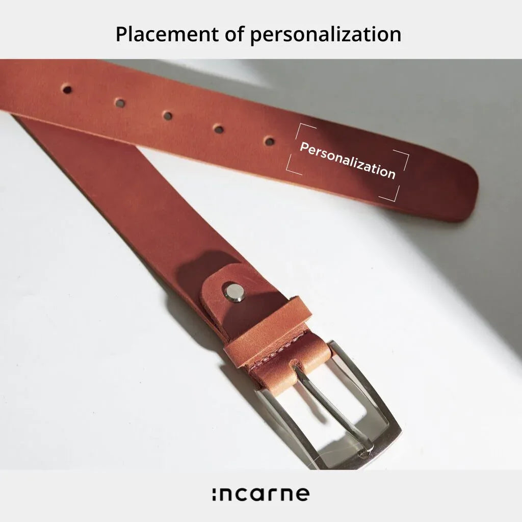 New Parallel Belt, Cognac - INCARNE® Global