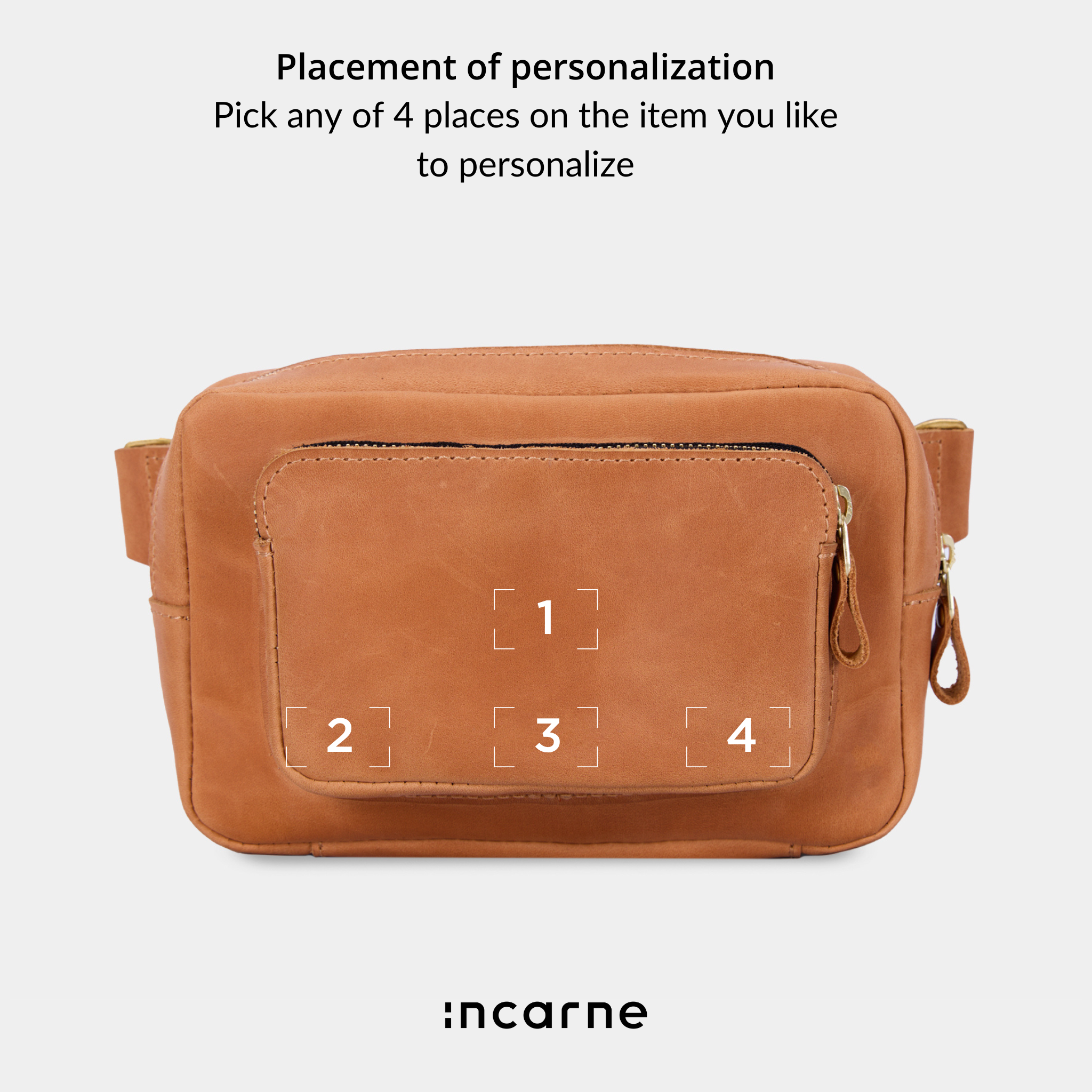 Gürteltasche für Paare