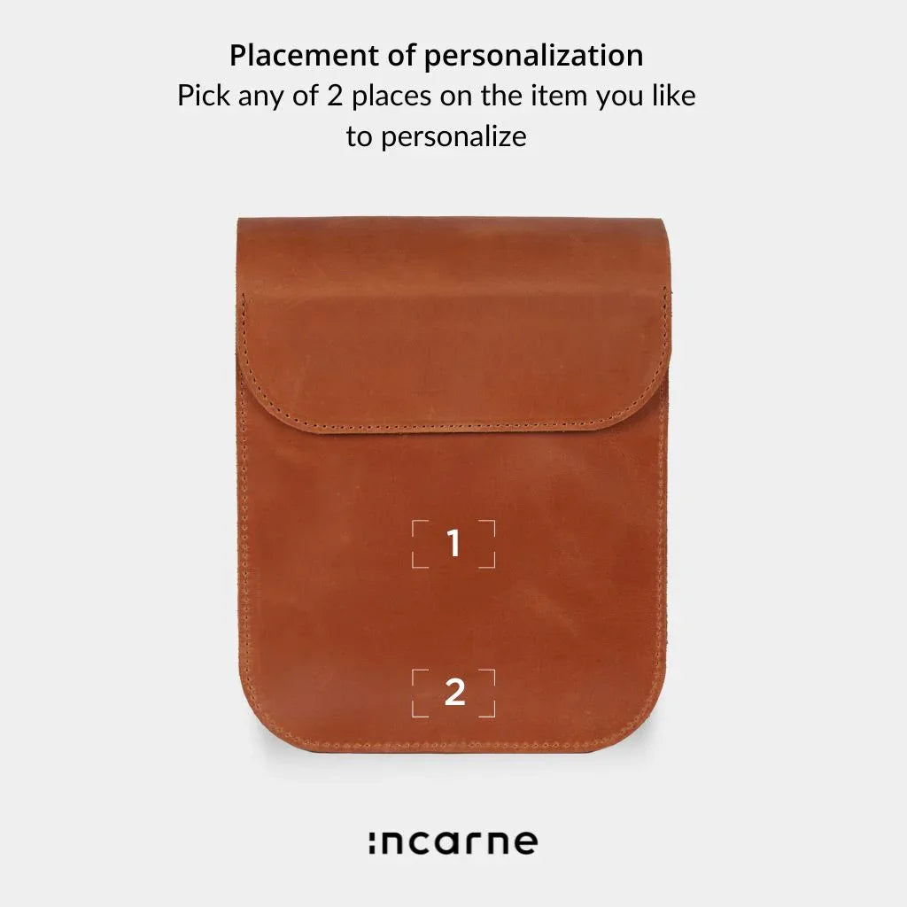 PORTER LEATHER SHOULDER BAG FOR MEN - INCARNE® Global