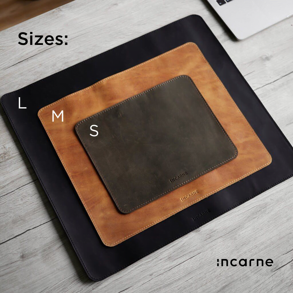 Word Leather Mousepad