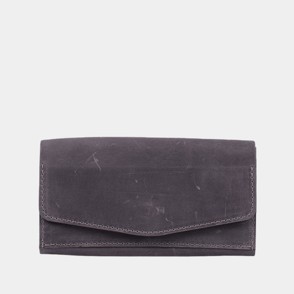 Simple Capacious Leather Wallet