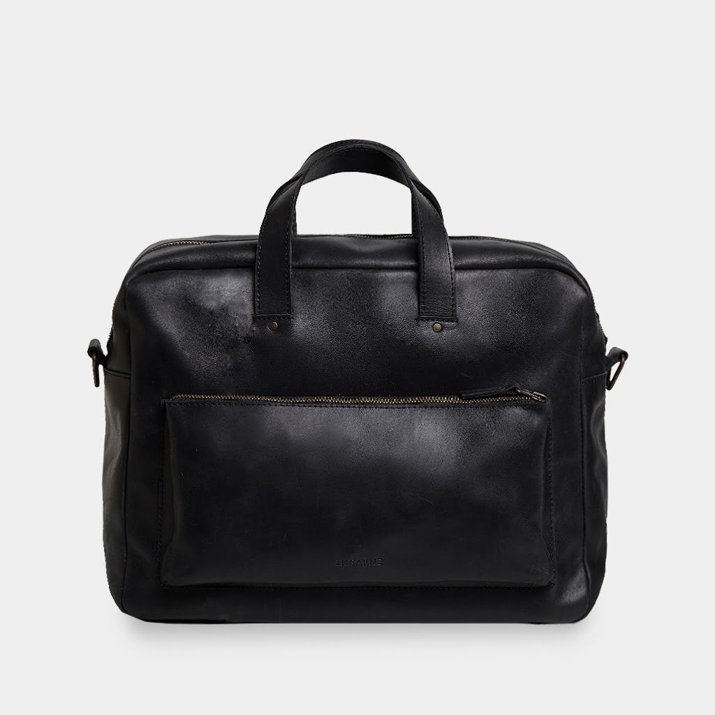 New Traveller Bolso de viaje y diario grande de piel