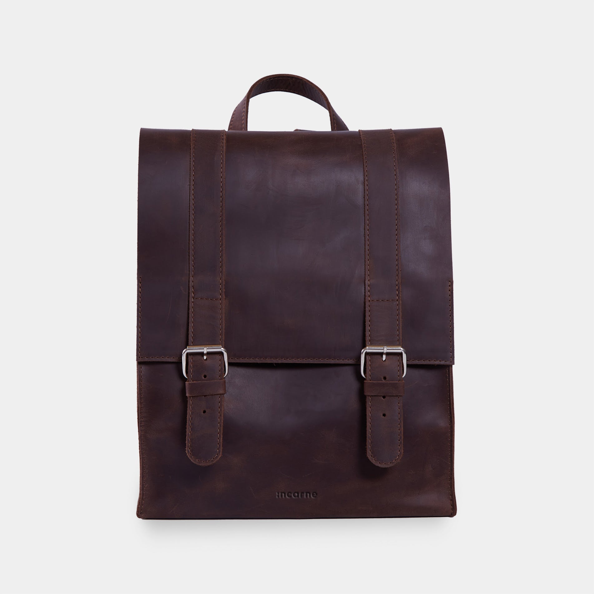 Gloria Lederrucksack mit Laptopfach