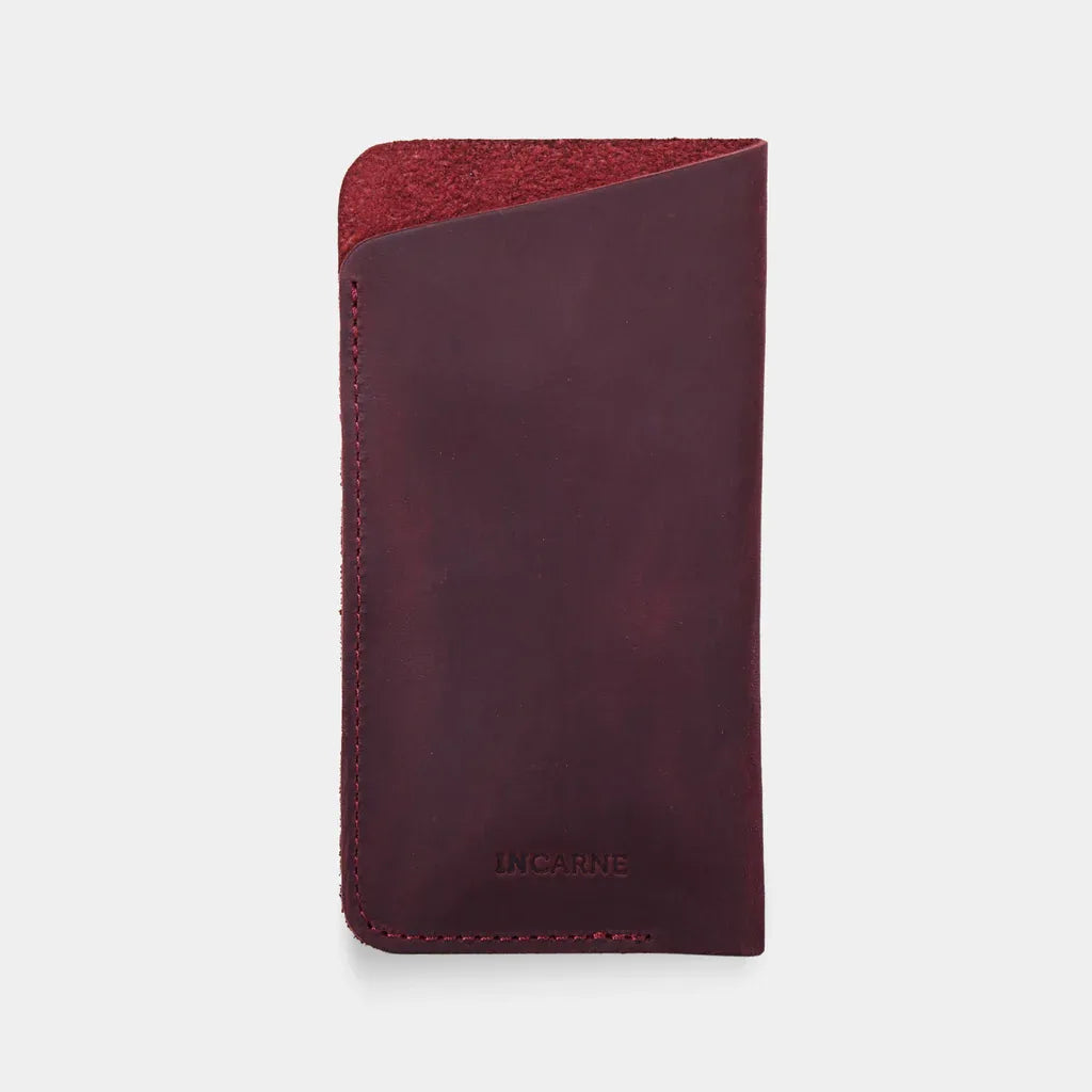 Catch Leather Eyeglass Case - INCARNE® Global