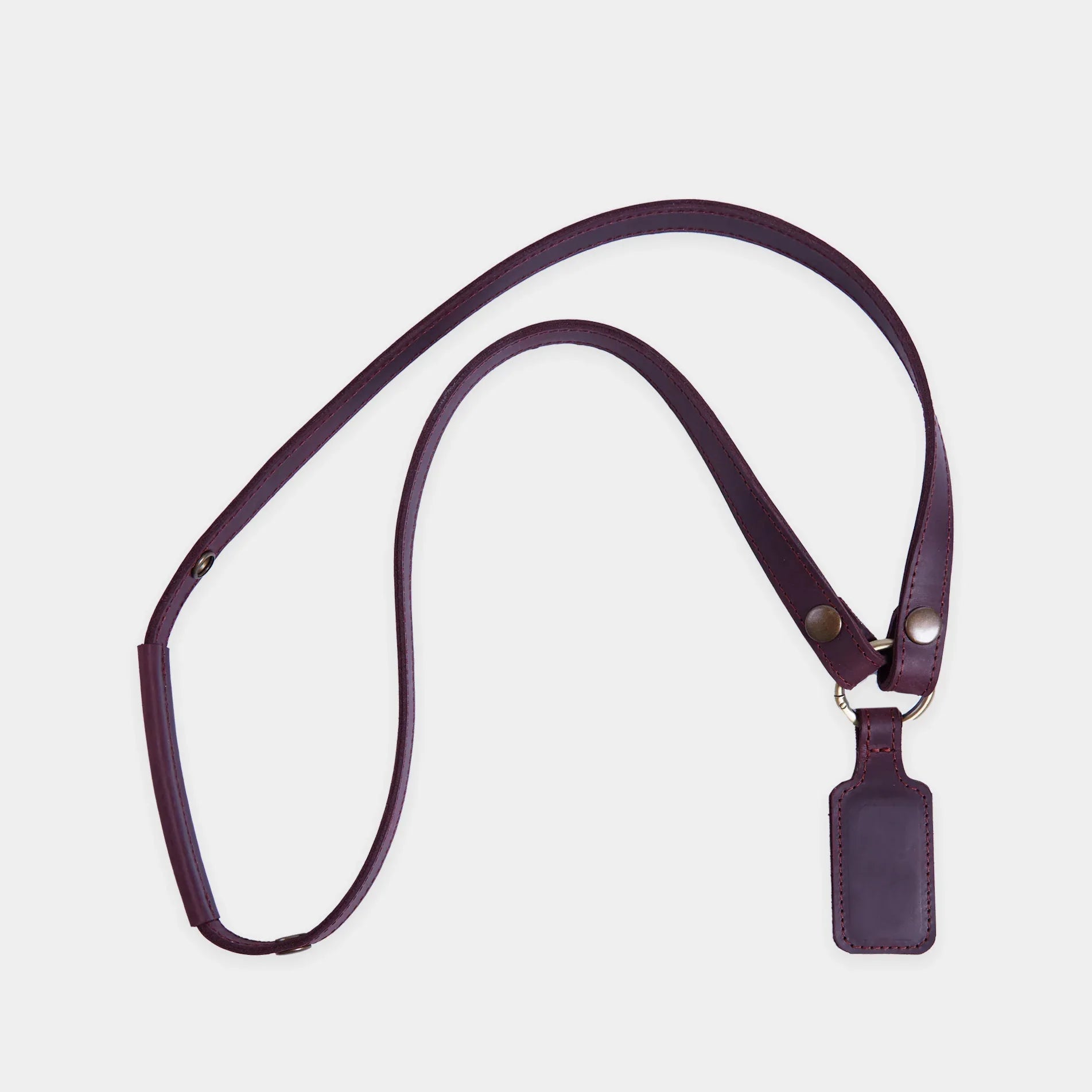 Hat Holder with Belt Made from Vintage Leather Hat Strap - INCARNE® Global