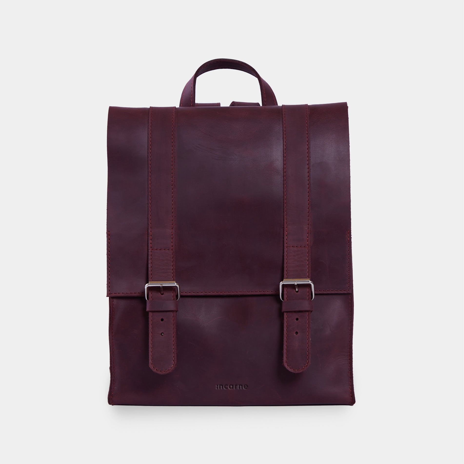 Gloria Lederrucksack mit Laptopfach