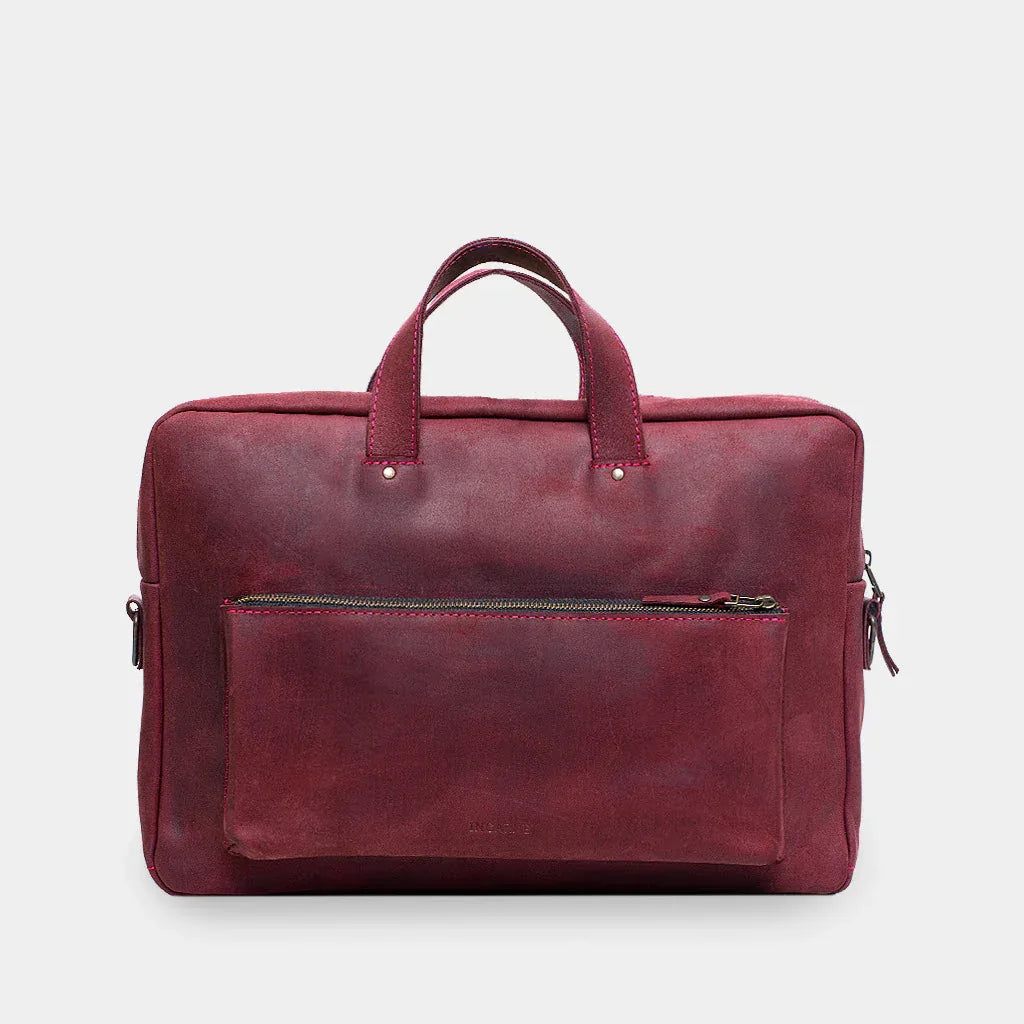 Biz Leather Laptop Bag - INCARNE® Global