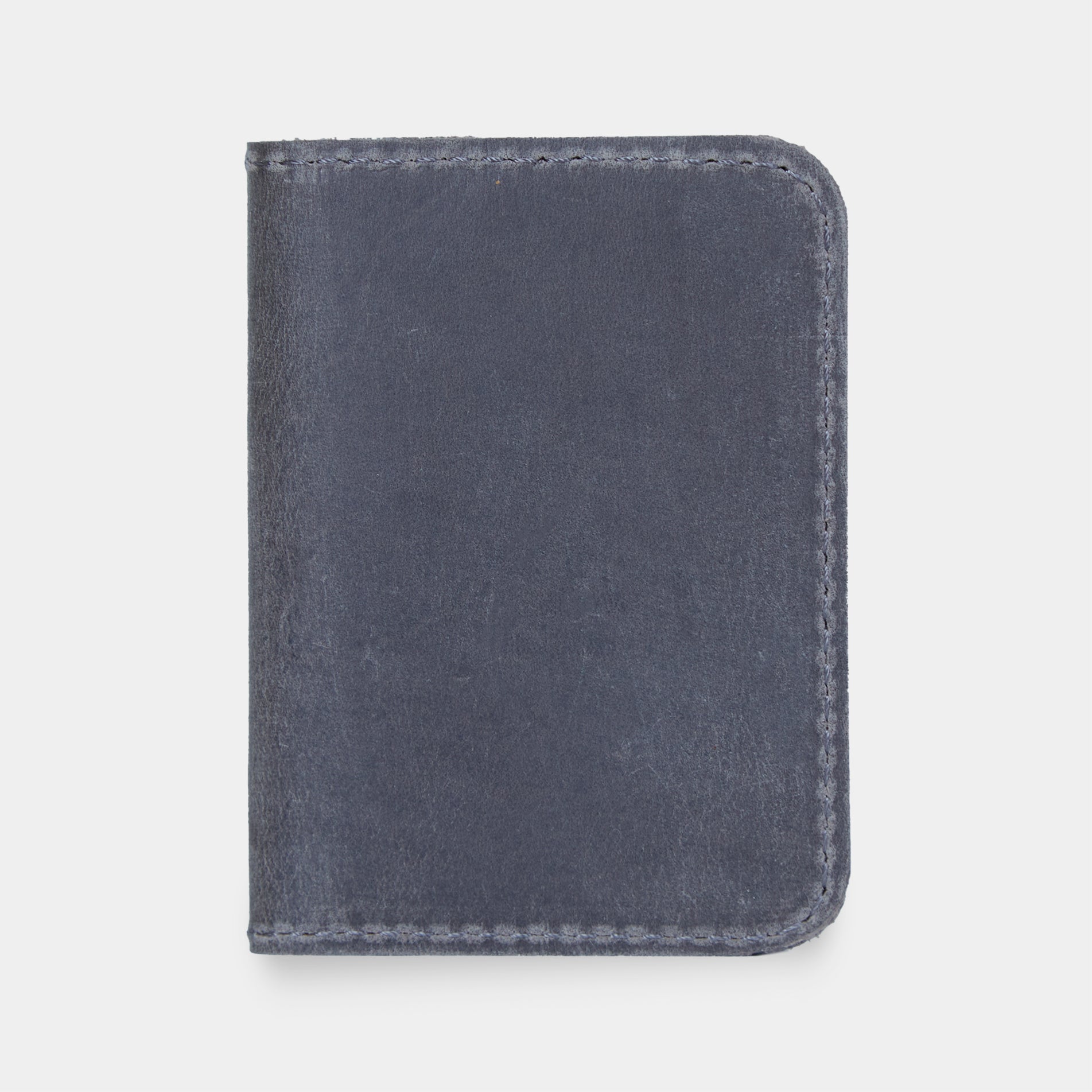 Leather holder for ID card and driver's license