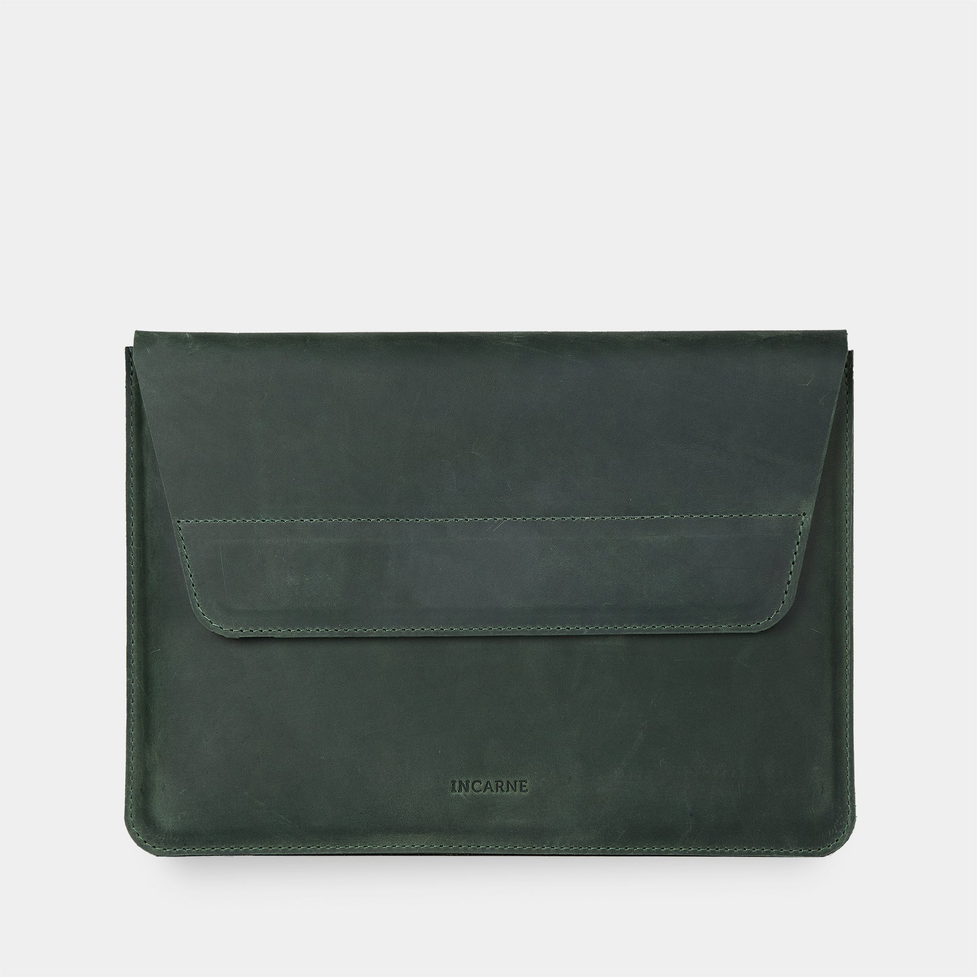 Line Laptop Sleeve, Green (vintage)