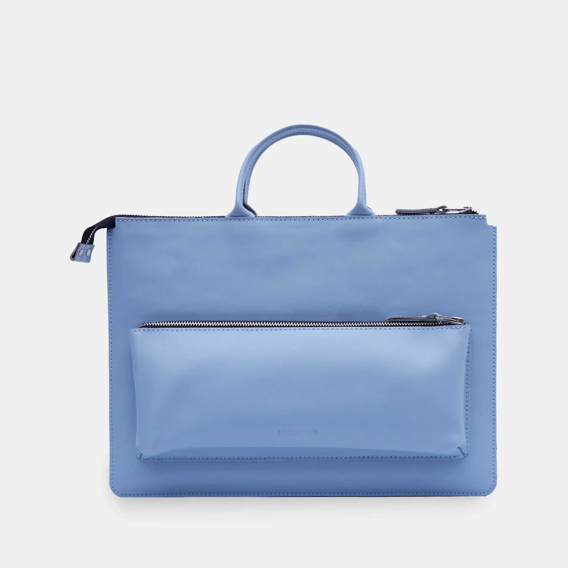 Maryland iPad Pro Sleeve with Handles in classic leather - INCARNE® Global