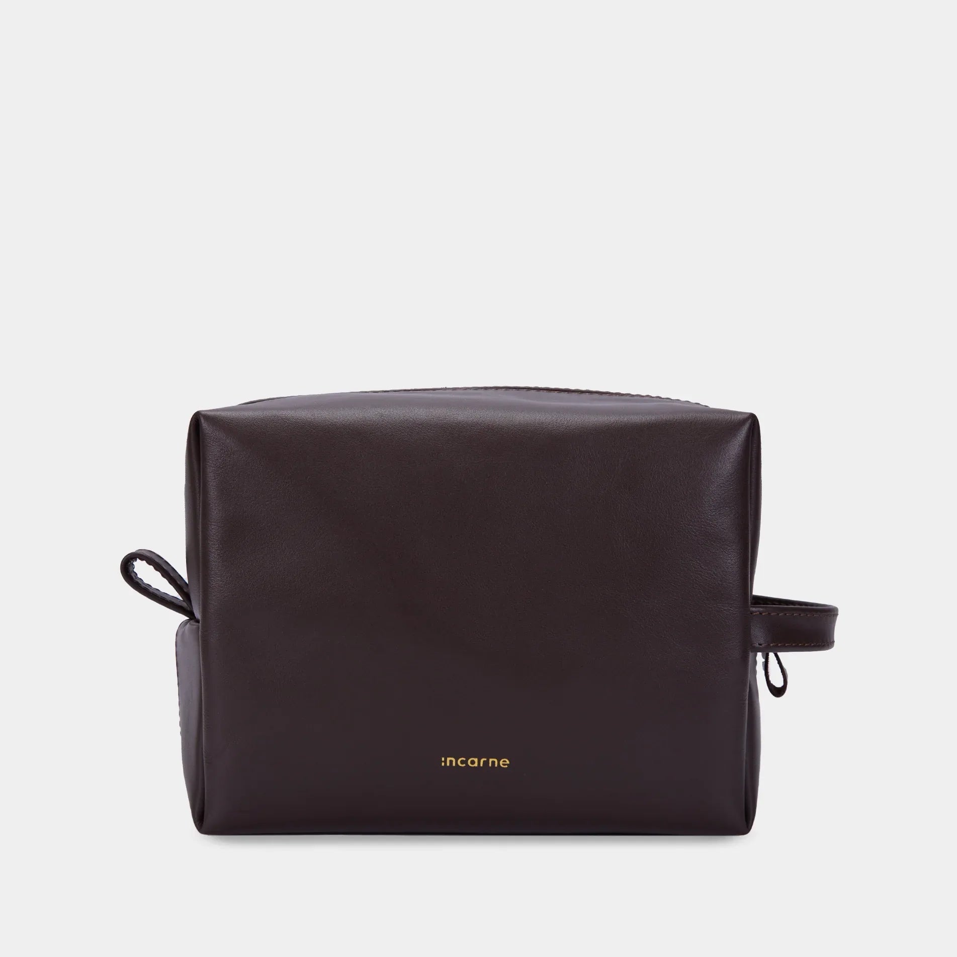 Mirage Large Cosmetic Bag, chocolate - INCARNE® Global