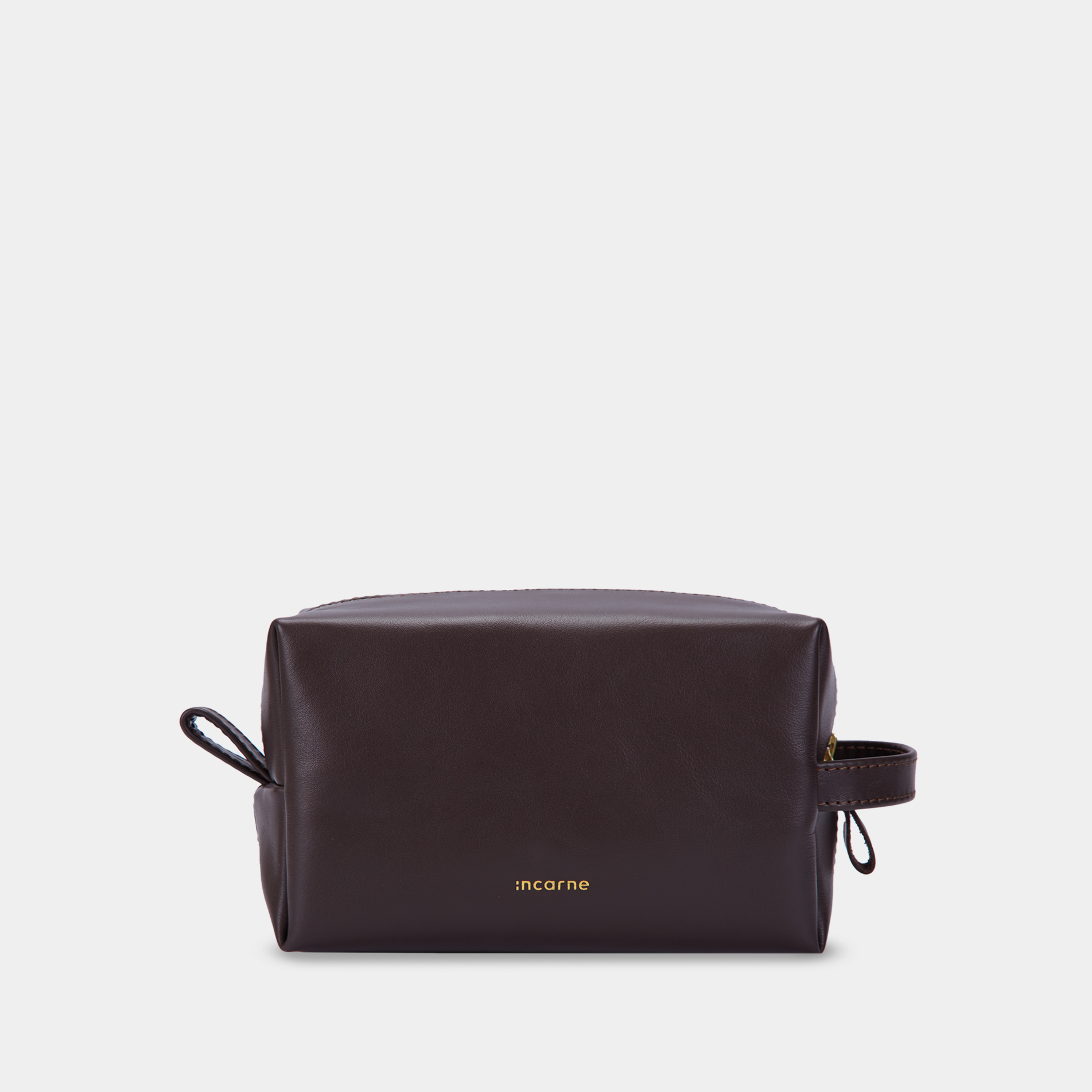 Mirage Medium Cosmetic Bag, chocolate