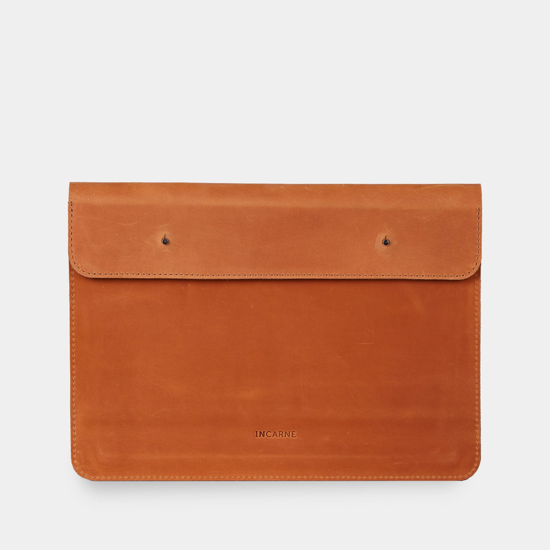 Neat Laptop Sleeve, Cognac (vintage)