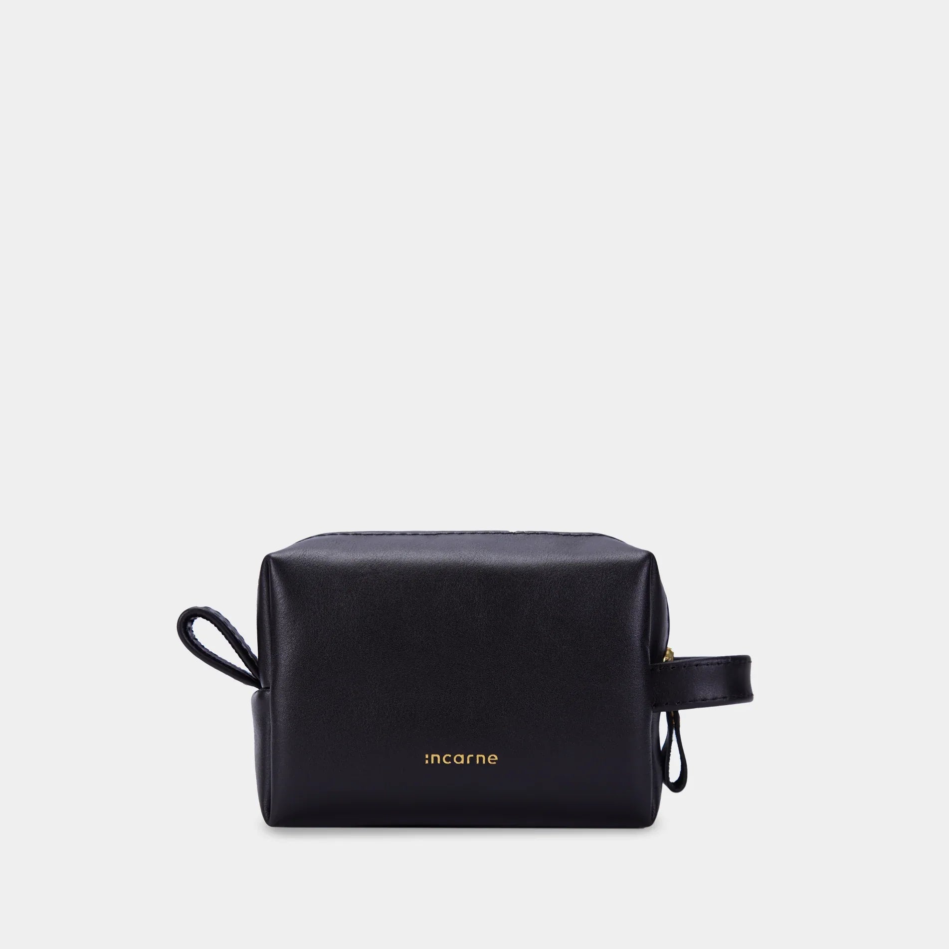 Mirage Small Cosmetic Bag, black - INCARNE® Global