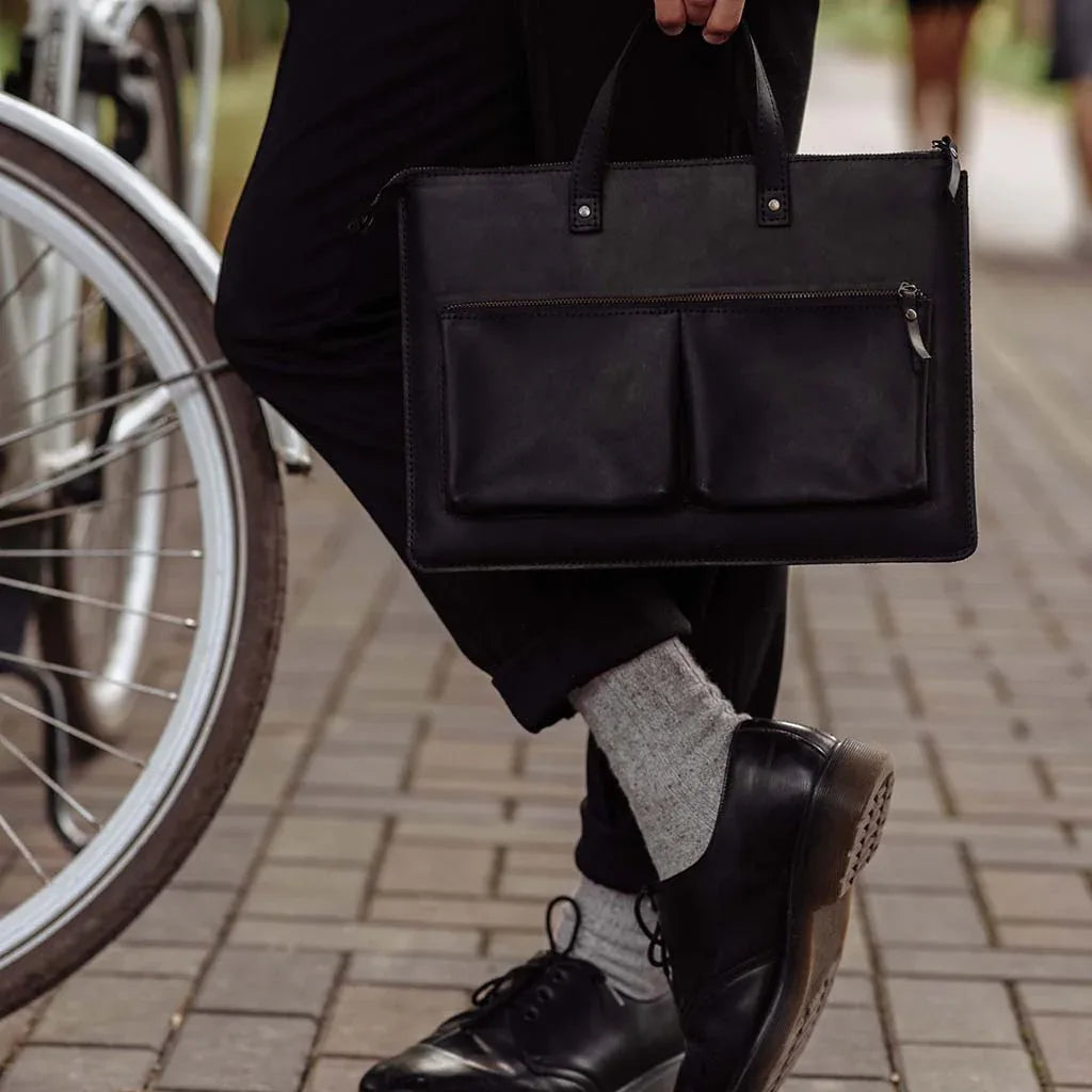 Brave Leather Laptop Sleeve - INCARNE® Global