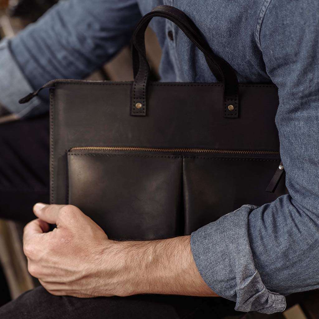 Brave Leather Laptop Sleeve