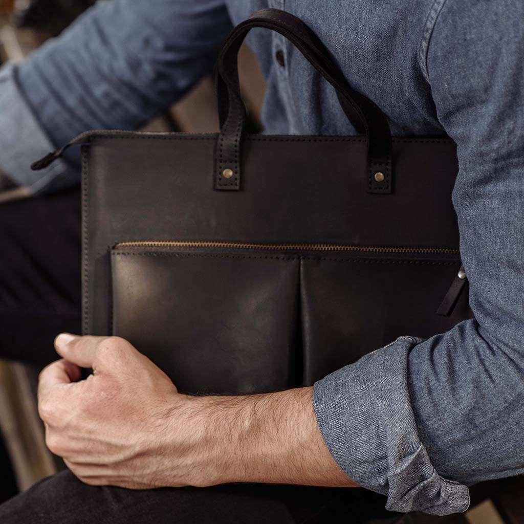 Brave Leather Laptop Sleeve - INCARNE® Global
