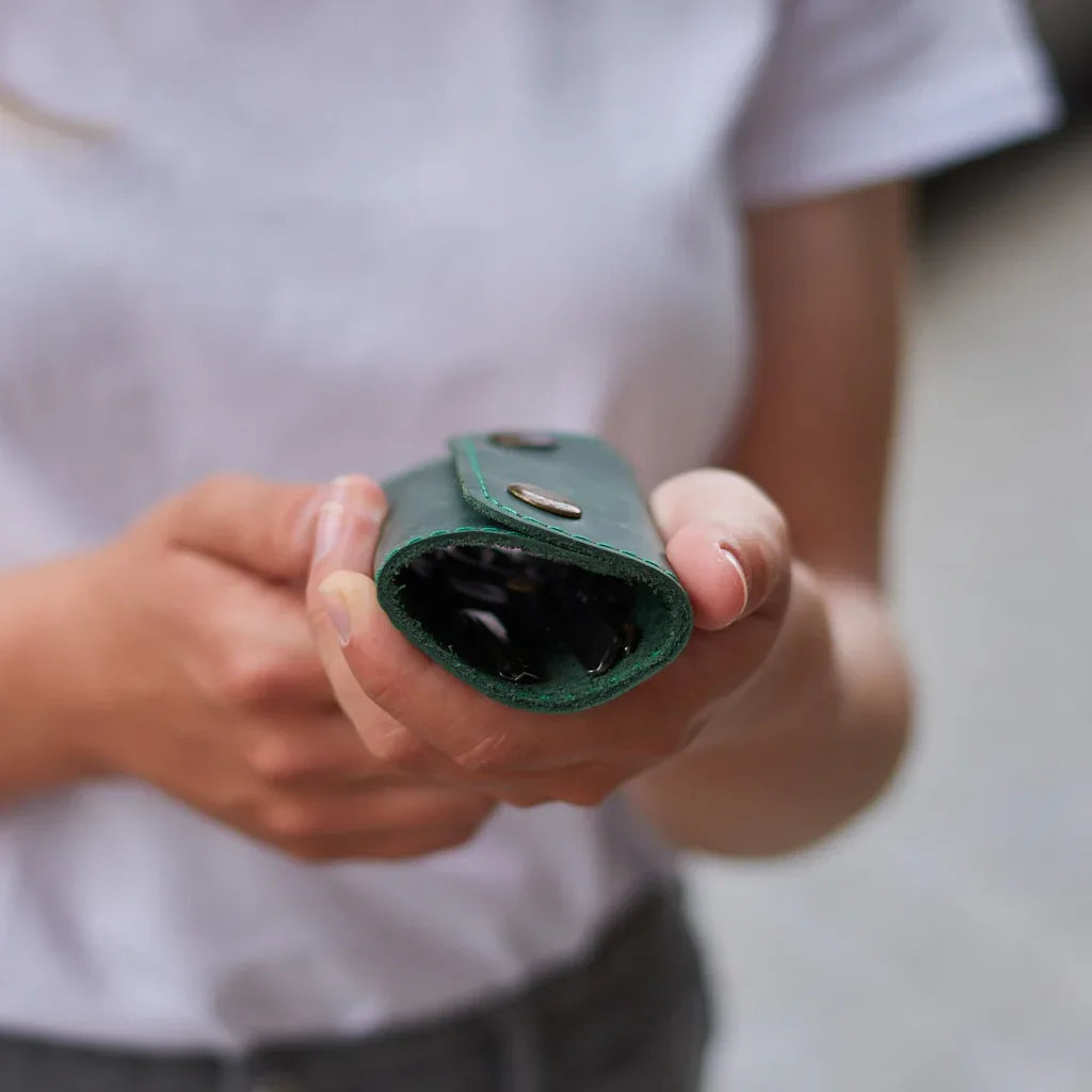 Woody Leather Key Case - INCARNE® Global