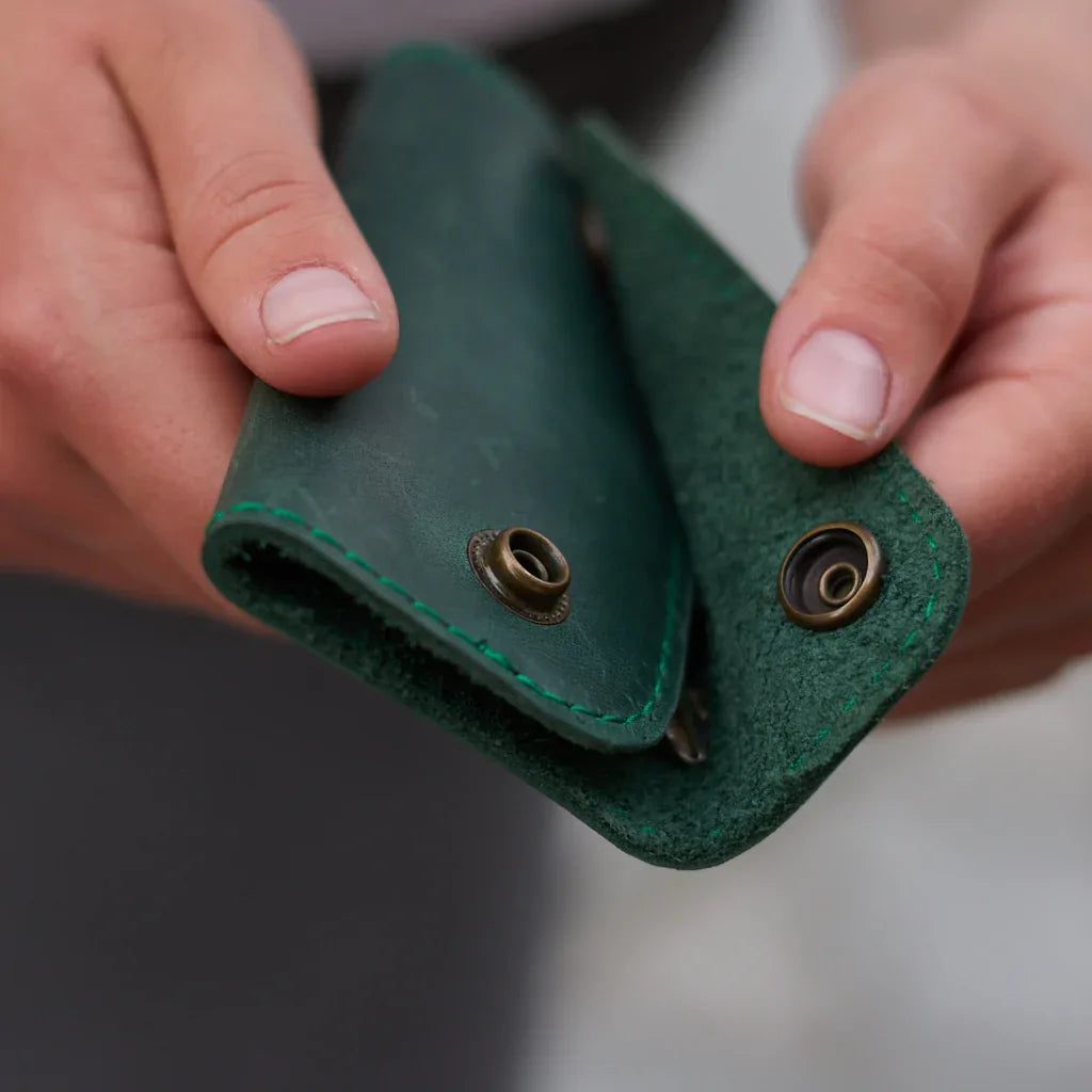 Woody Leather Key Case - INCARNE® Global
