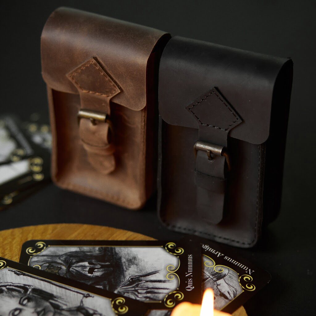 Leather Tarot Holder