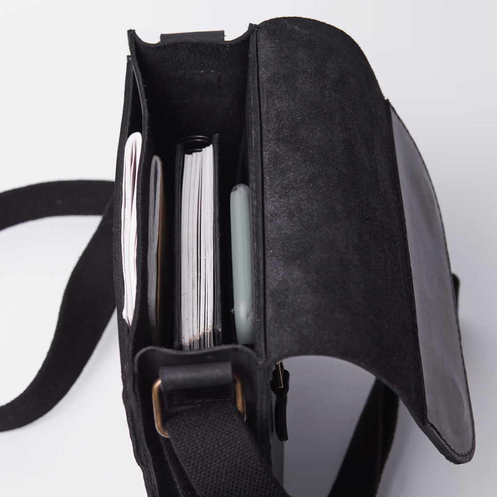 BOLSO DE HOMBRO DE PIEL PARA HOMBRE PORTER