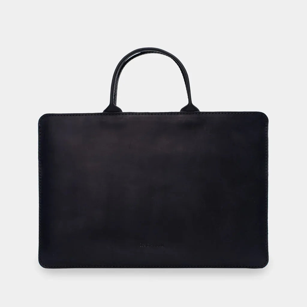 Stem Leather Laptop Sleeve with Handles - INCARNE® Global