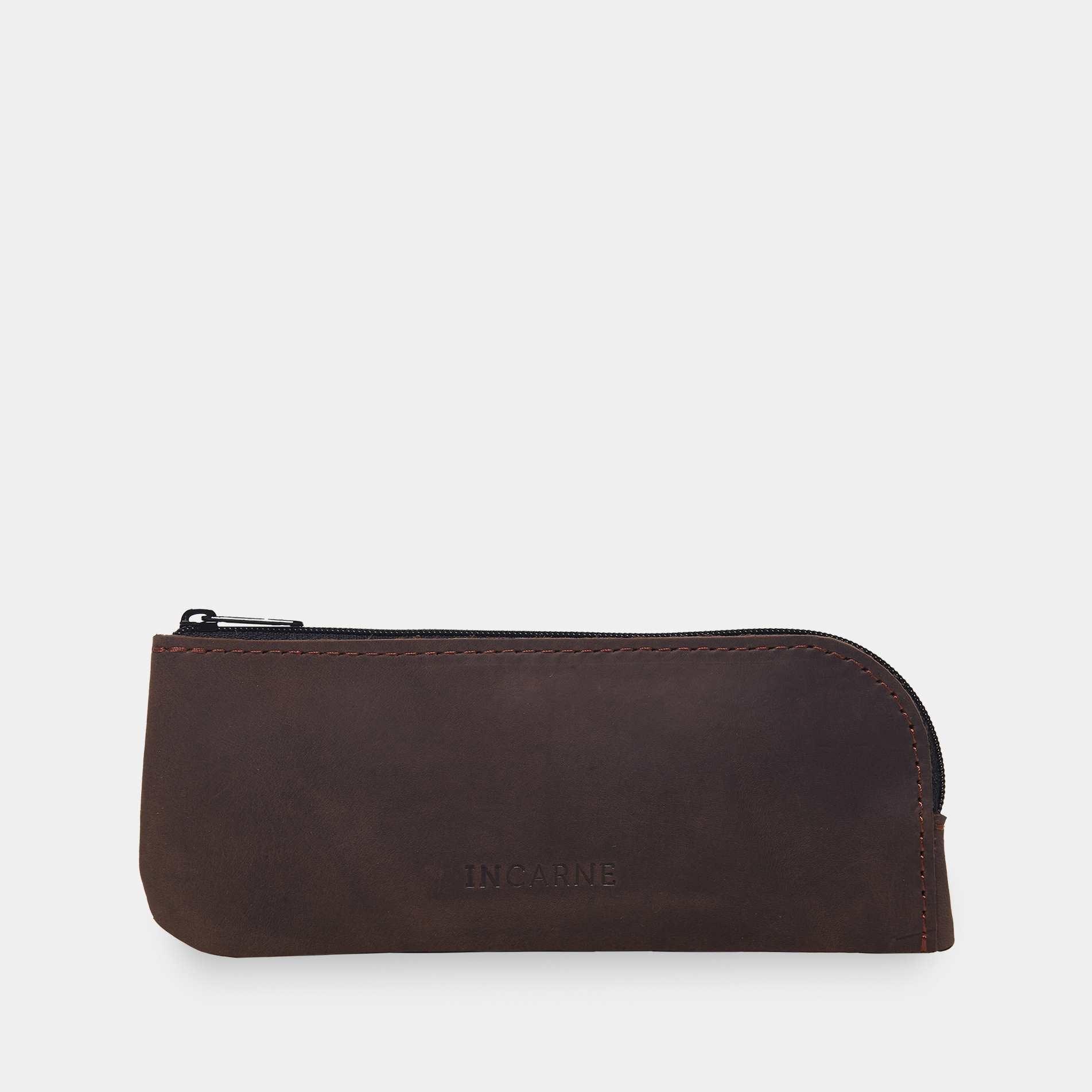 Leaf Leather Eyeglass Case - INCARNE® Global