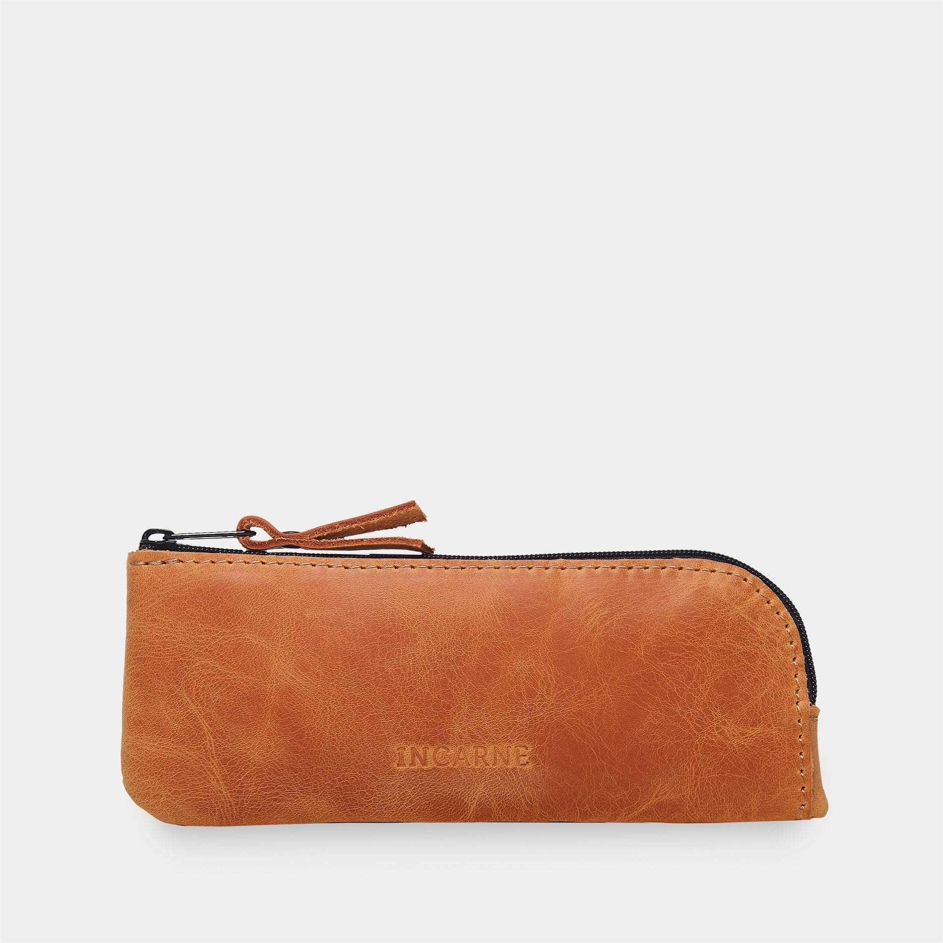 Leaf Leather Eyeglass Case - INCARNE® Global