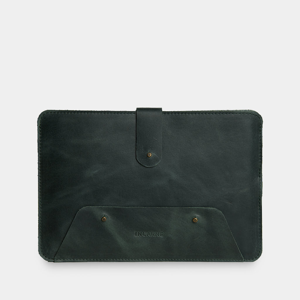 Leather Remarkable 2 Sleeve with Pencil Holder — Oakland