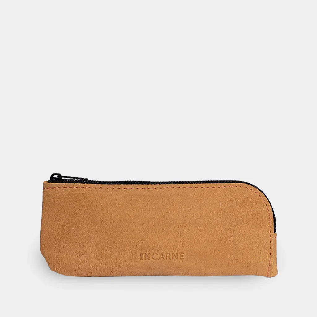 Leaf Leather Eyeglass Case - INCARNE® Global