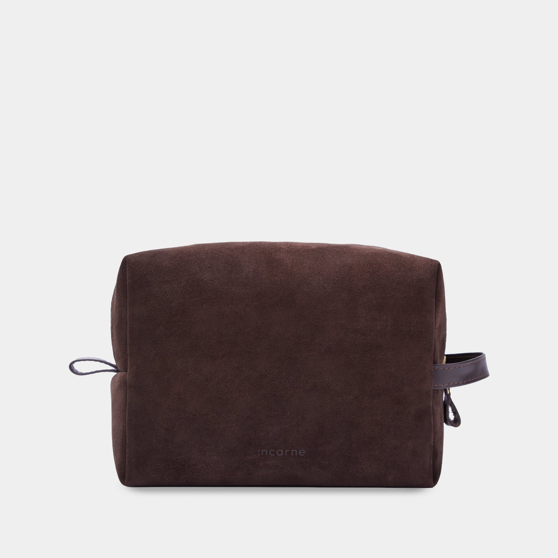 Mirage Large Cosmetic Bag, Brown (velour)