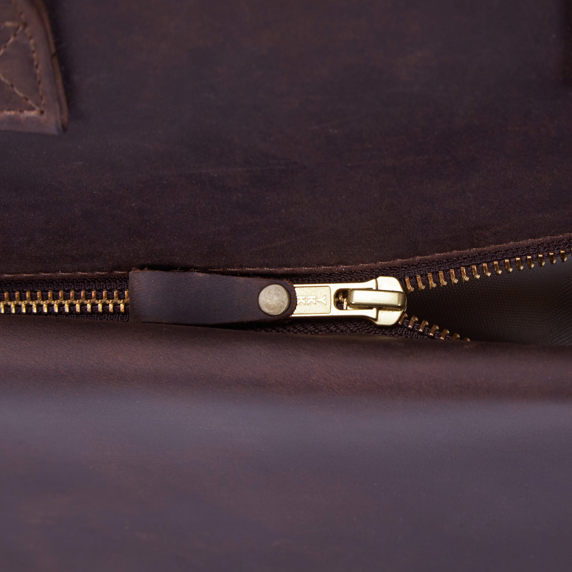 Brief Bag, Brown (vintage)