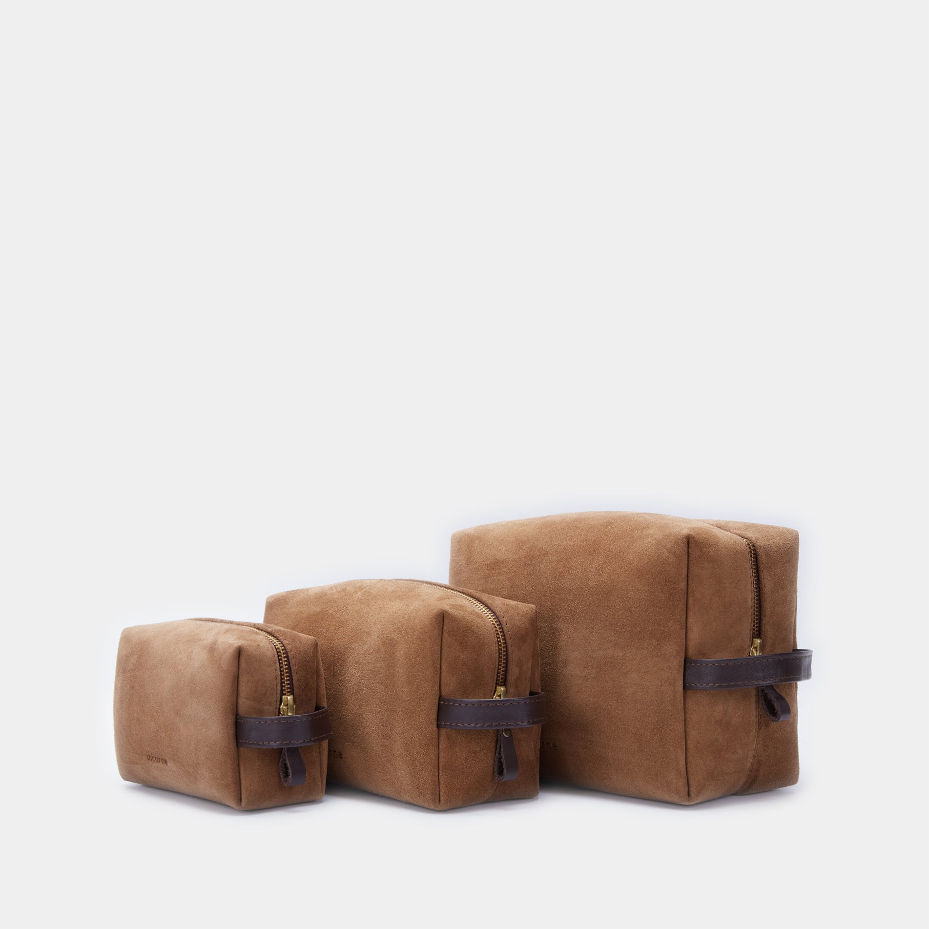 Mirage Cosmetic Bag Set, Rust (velour)