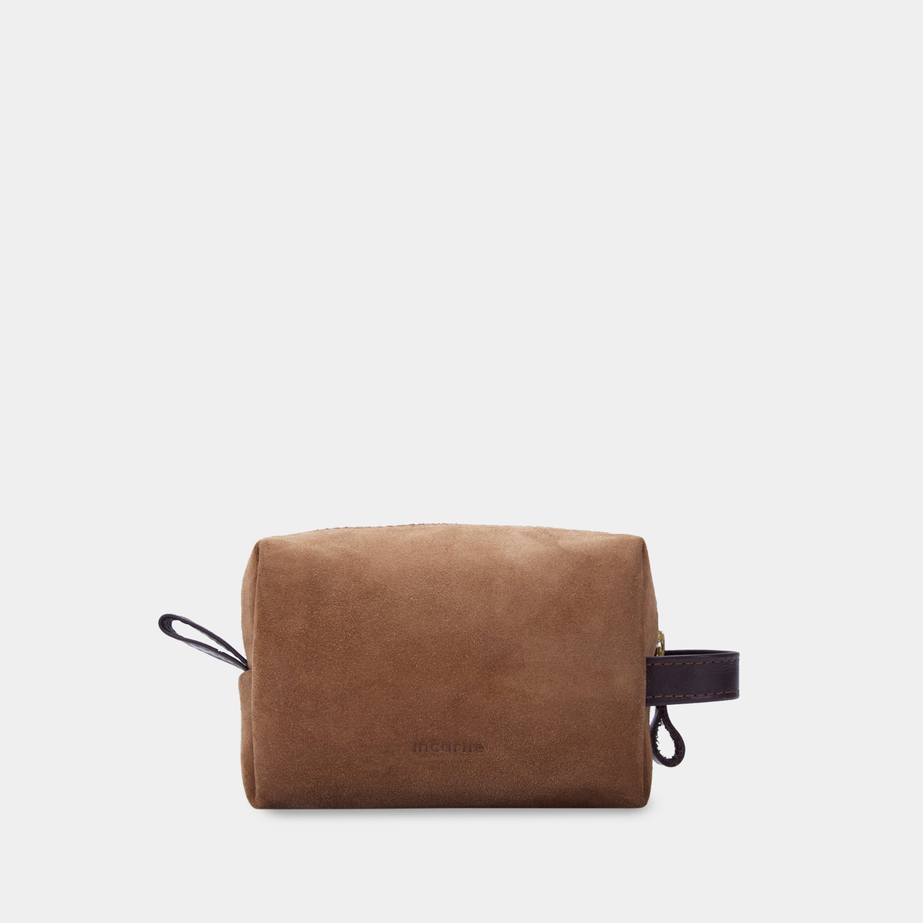 Mirage Small Cosmetic Bag, Rust (velour)
