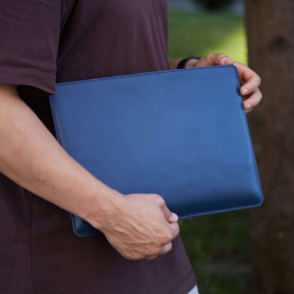 Gamma Plus Laptop Sleeve, Blue
