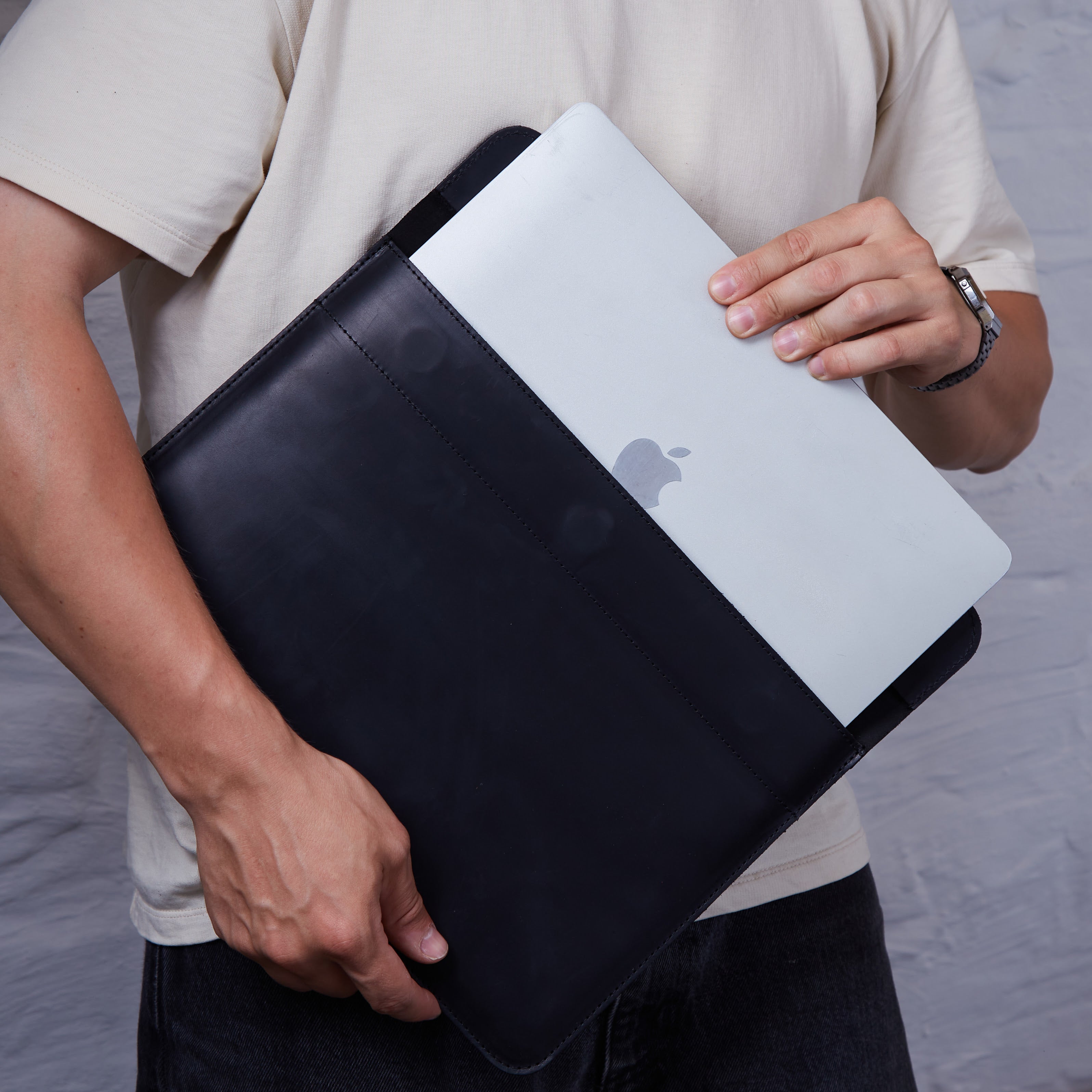 Klouz Laptop Sleeve, Black (vintage)