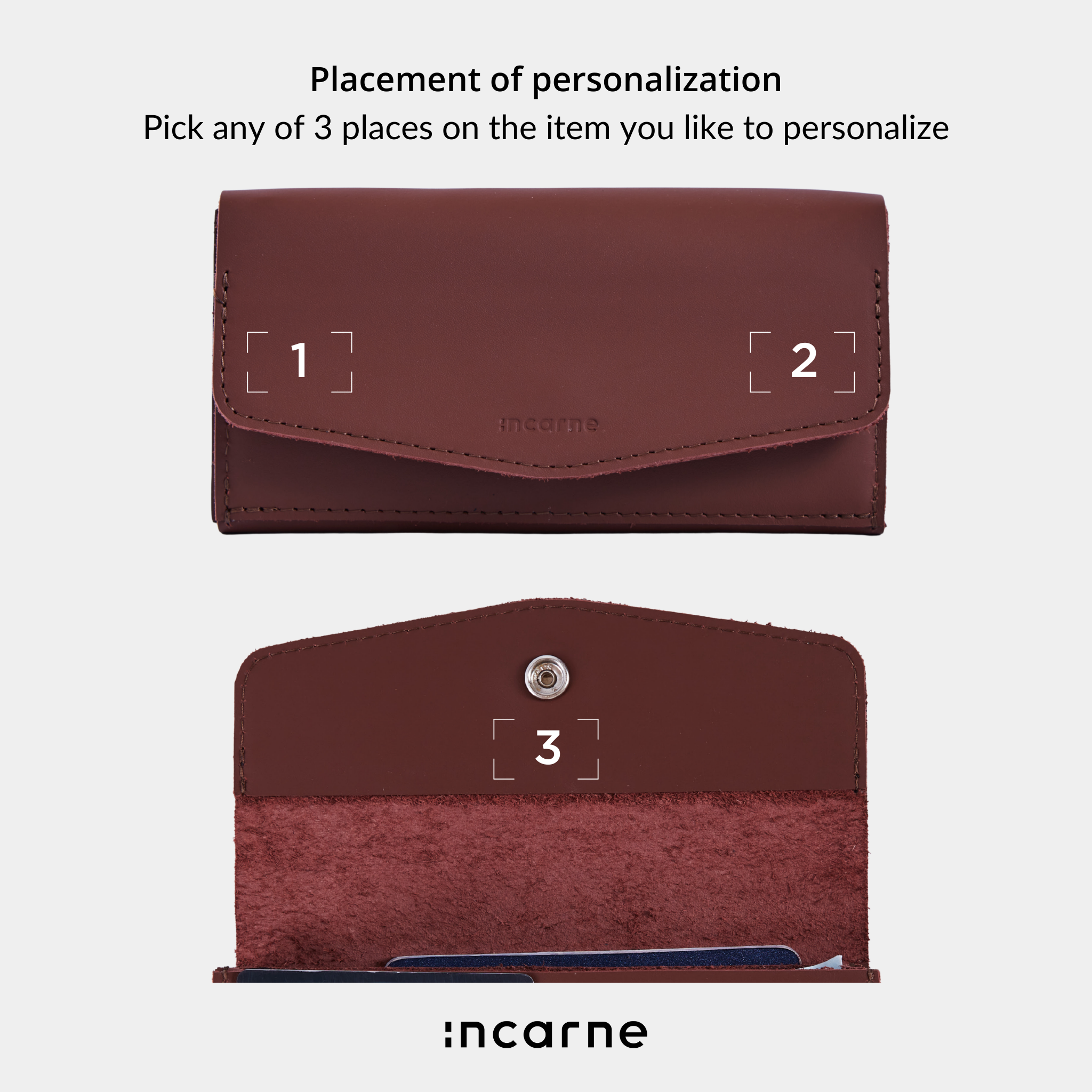 Porte-monnaie simple avec pochette