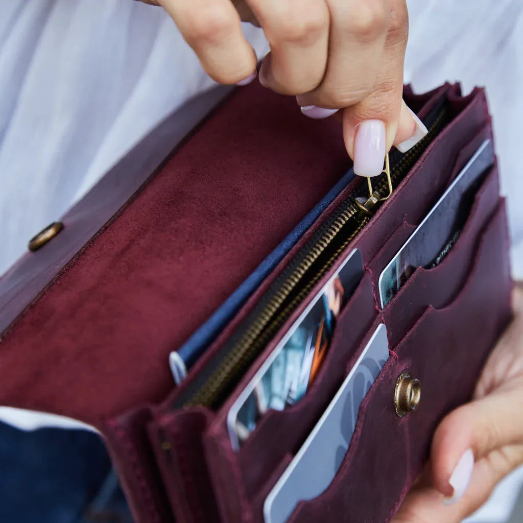 Simple wallet-clutch - INCARNE® Ukraine