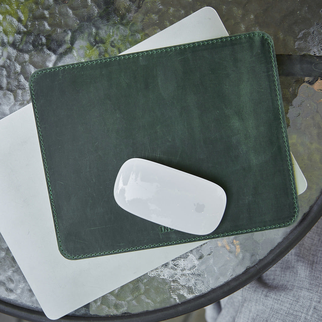 Mouspade en cuir mot