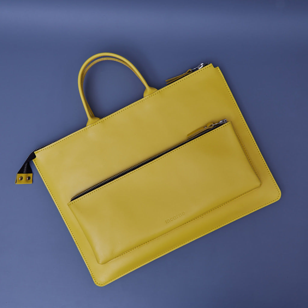 Funda para iPad Pro Maryland con asas en piel clásica