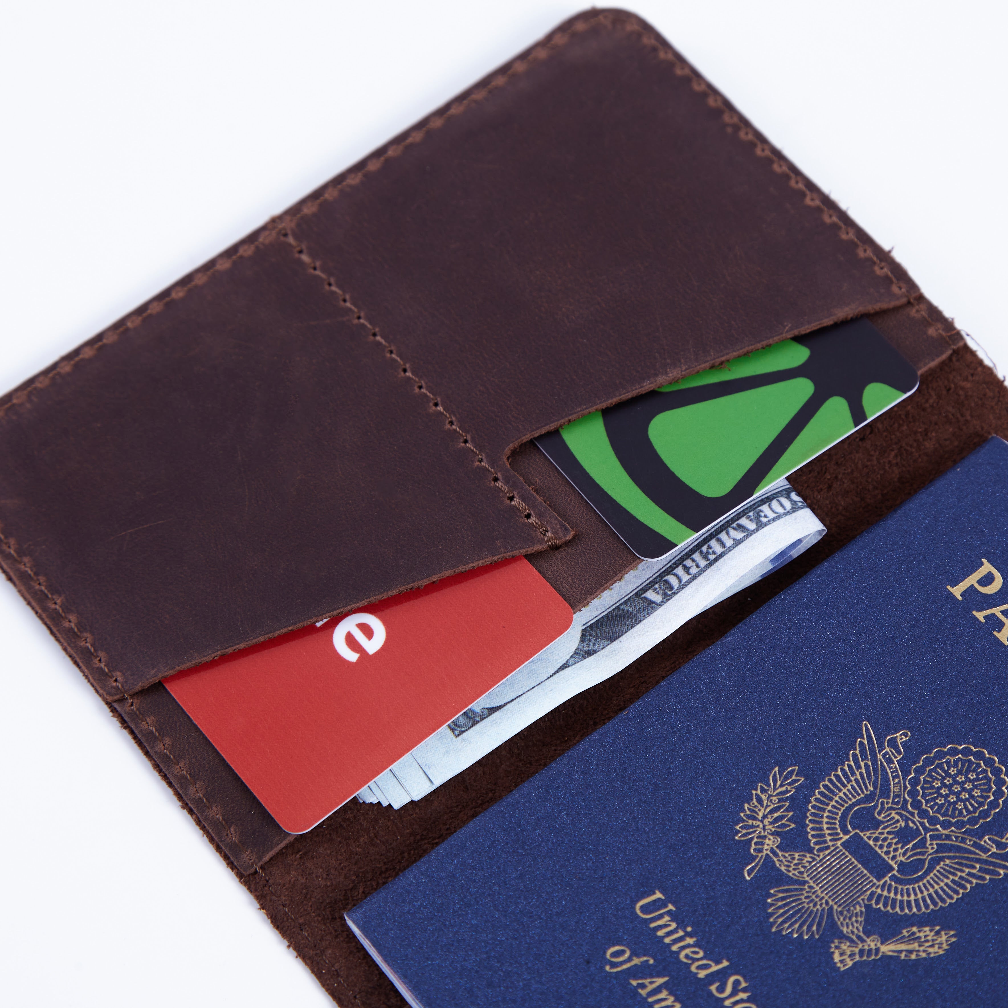 Funda para pasaporte con el símbolo nacional de Estados Unidos