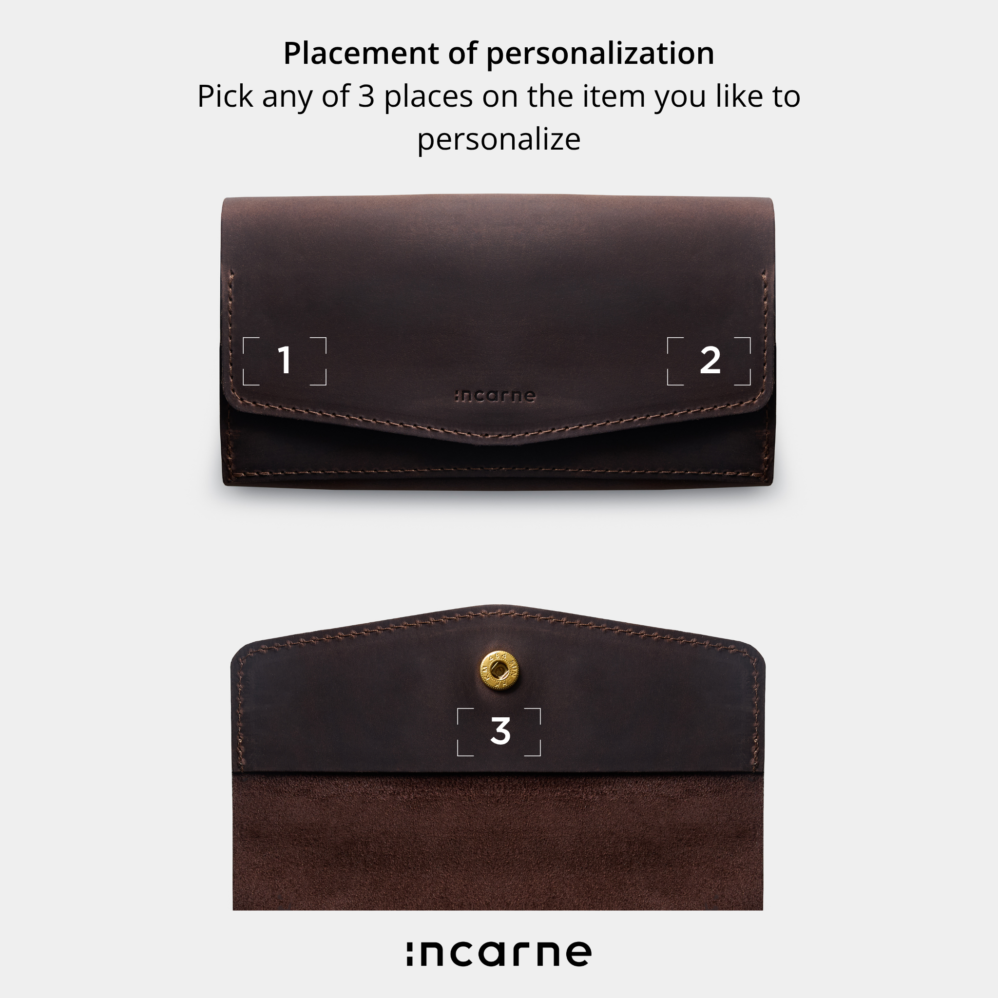 Einfache Geldbörsen-Clutch