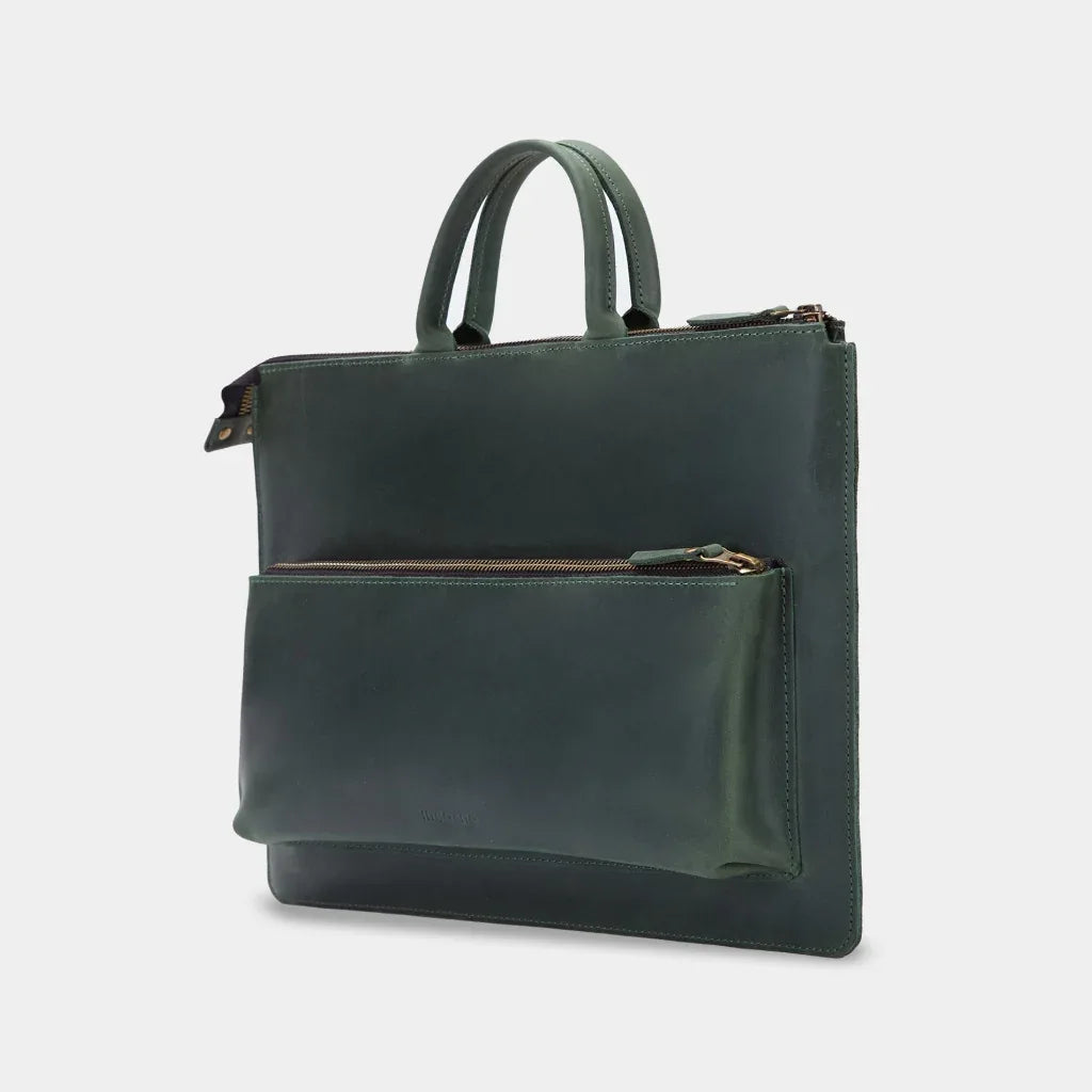 Maryland leather laptop case - INCARNE® Ukraine