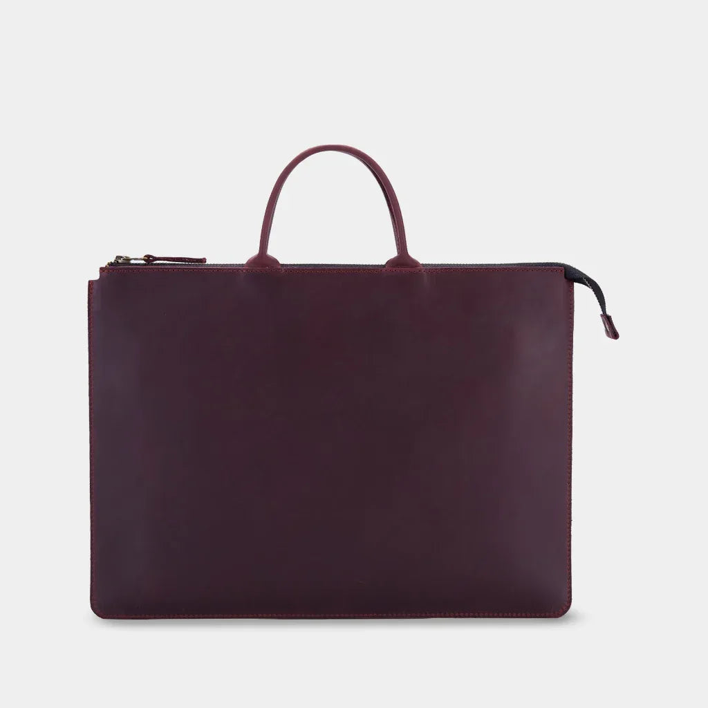 Maryland leather MacBook sleeve - INCARNE® Ukraine