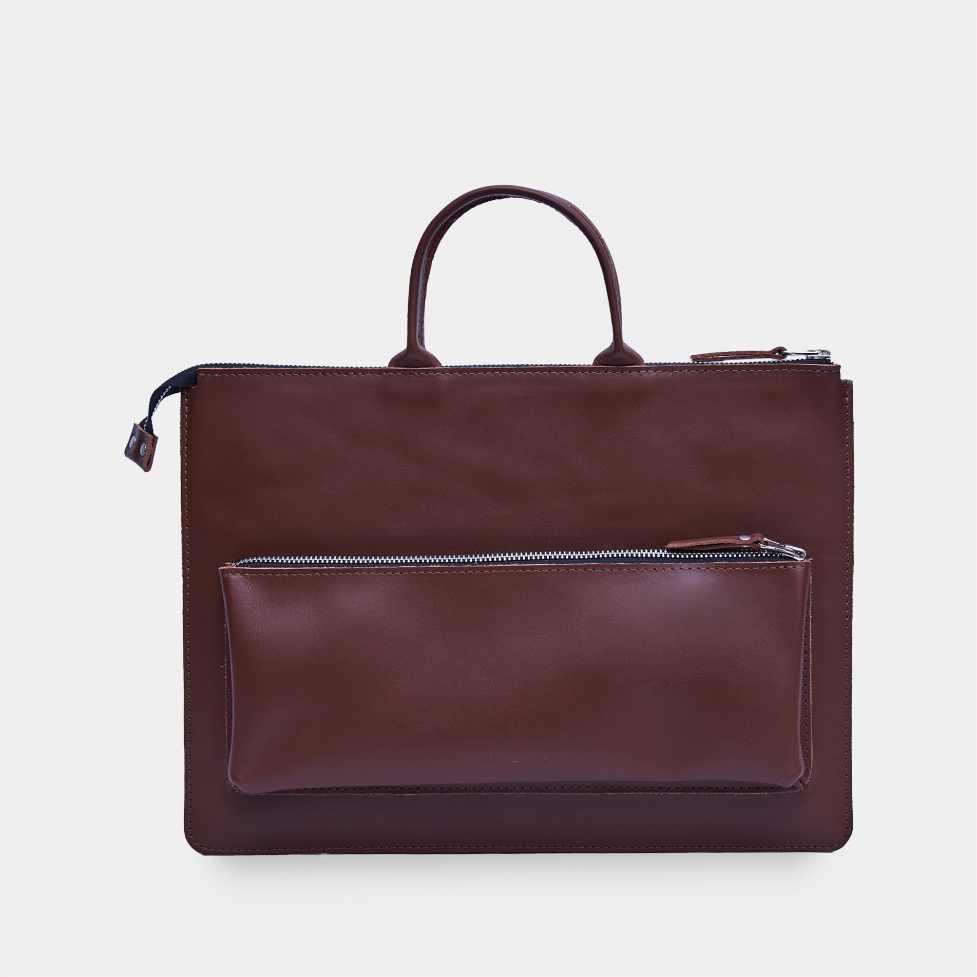 Housse Maryland pour iPad Pro avec poignées en cuir classique