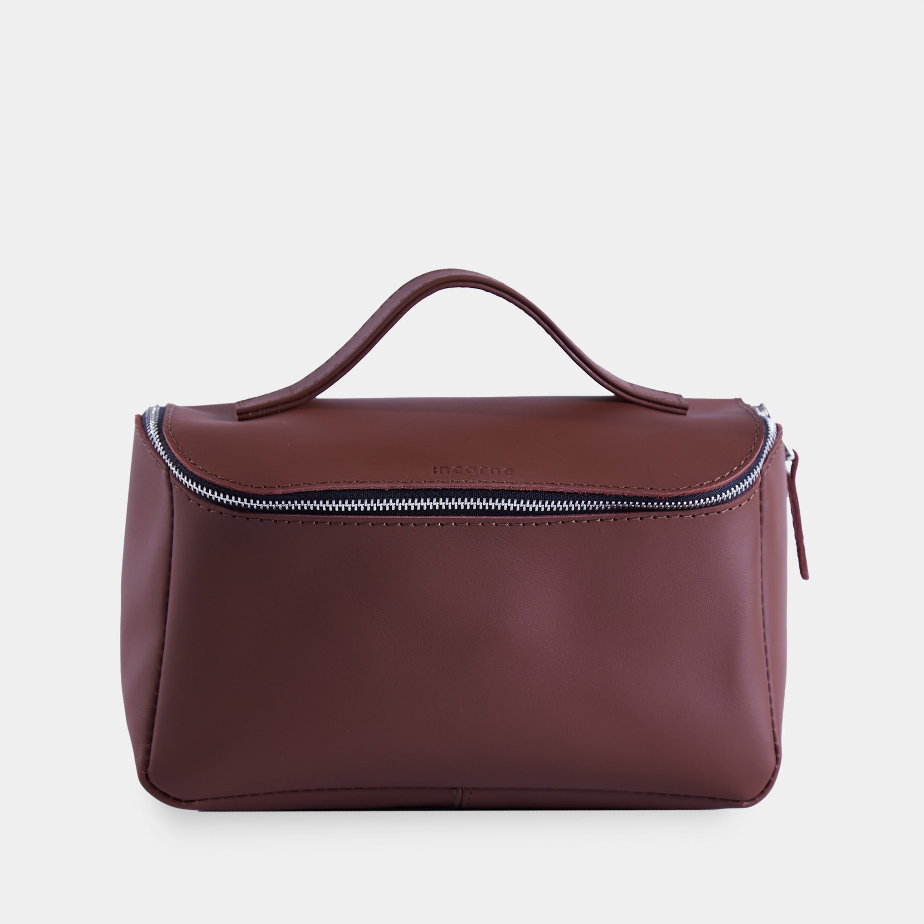 Kosmetiktasche Timeless aus klassischem Leder