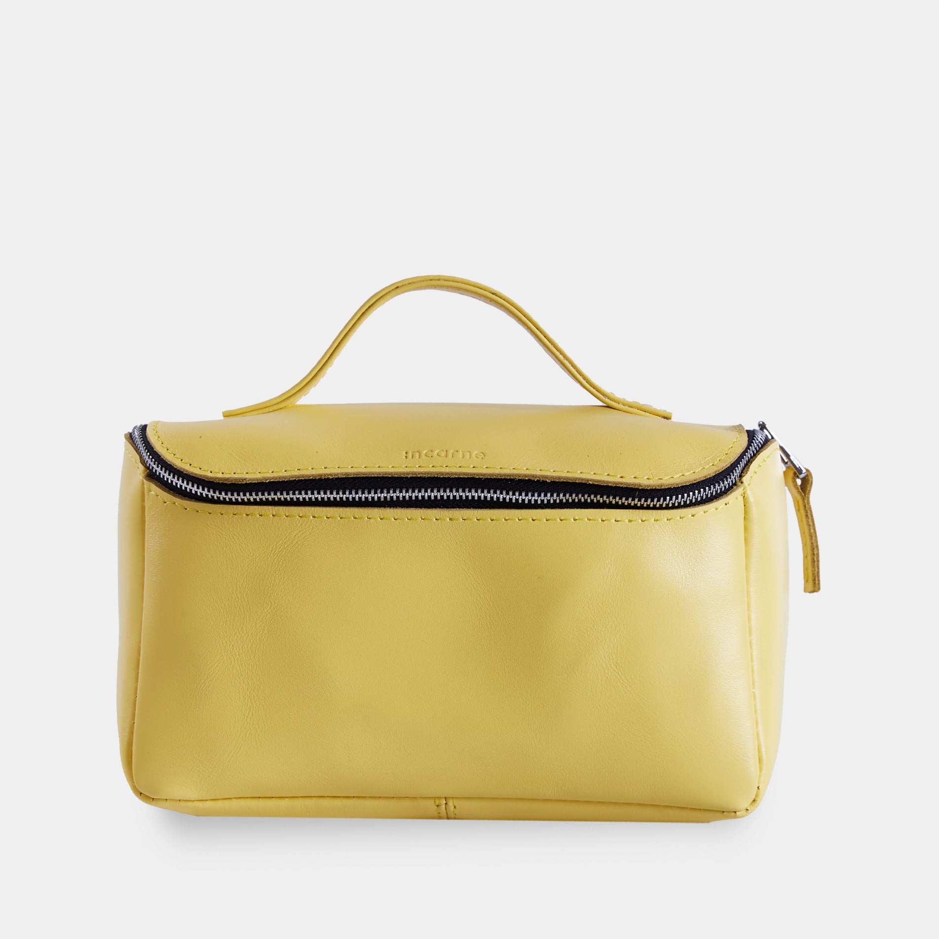 Kosmetiktasche Timeless aus klassischem Leder